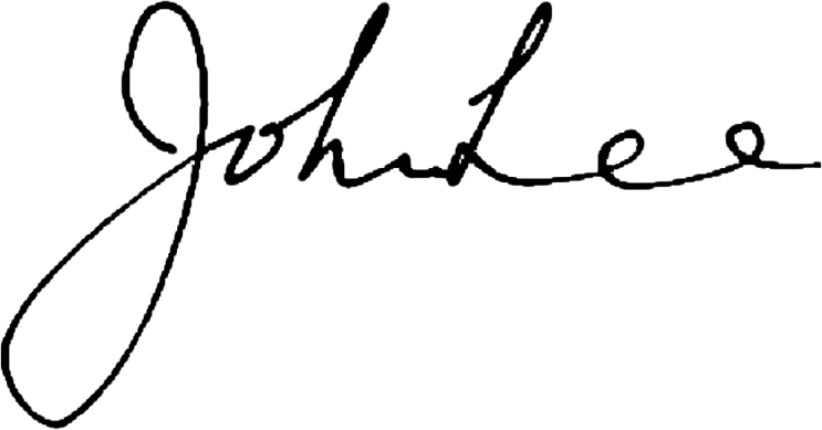 signature of Chief Executive